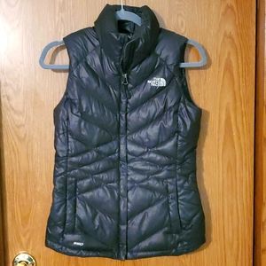 North Face puffer 650 vest size xs